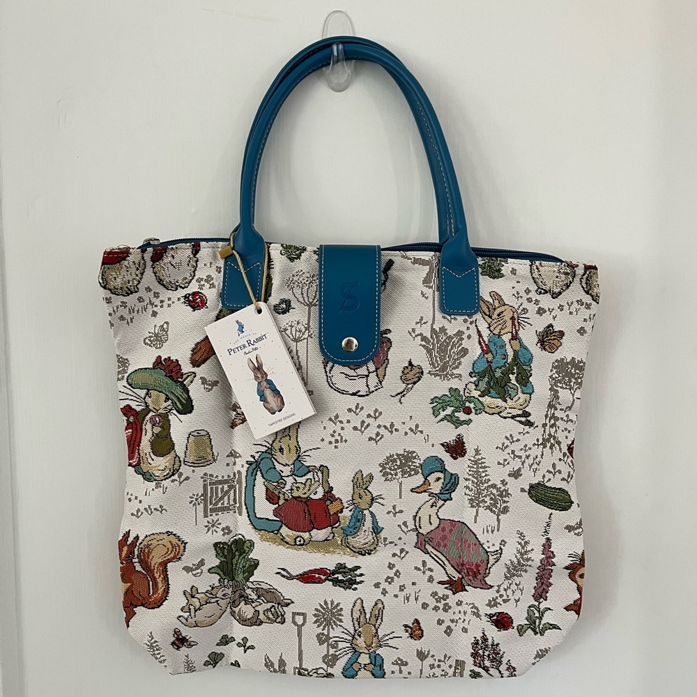 NWT Peter Rabbit Tapestry Bag